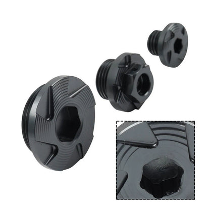 Engine Timing Oil Filter Plug Set for Kawasaki KX250 KX450 KLX450R
