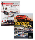2-Book Set: Drag Racing & Warren Johnson (1970s)