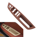 Front Door Panel Handle Pull Trim Cover for BMW X5 E70 X6 E71 E72 (2007–2013) Red Wine RHD