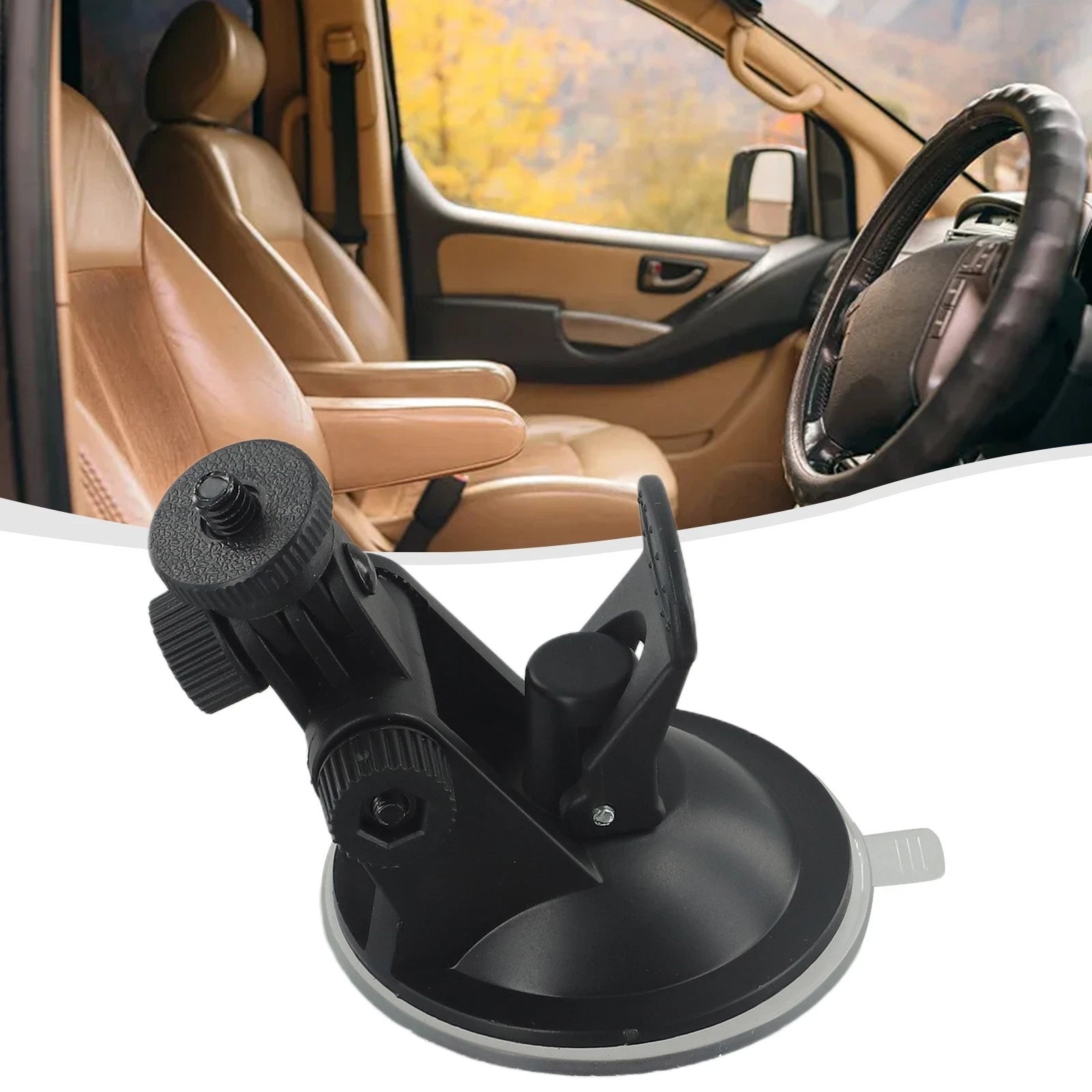 Camera Car Mount Suction Cup Stand for Universal Use (2010–2023)