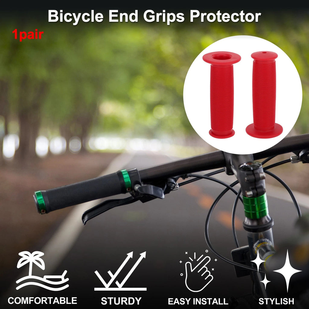 Bike Handlebar Grips 100mm Lightweight End Covers for MTB Universal (Any)