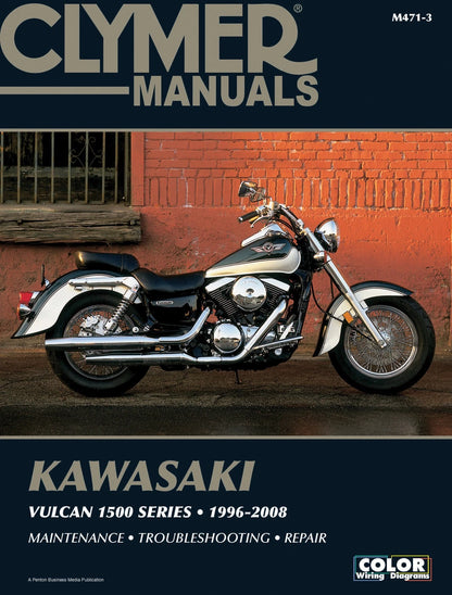 Kawasaki Vulcan 1500 Series Manual for Classic, Drifter, Nomad (1996–2008)