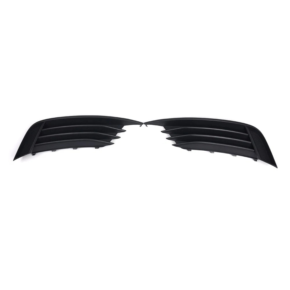 1 Pair Front Bumper Lower Grille Fog Light Cover for Audi A3 S3 (2013–2017)