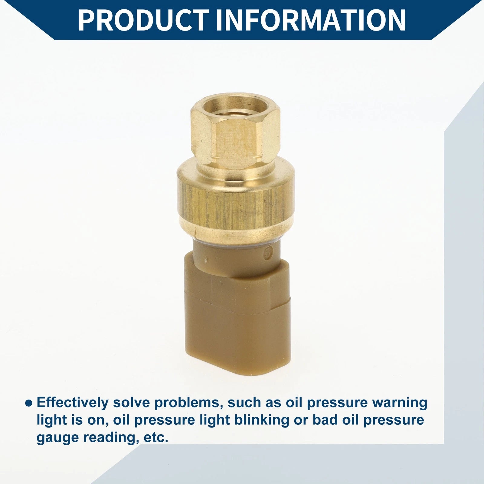Engine Oil Pressure Sensor Switch Replacement for Chevrolet C6500 (2004–2019)