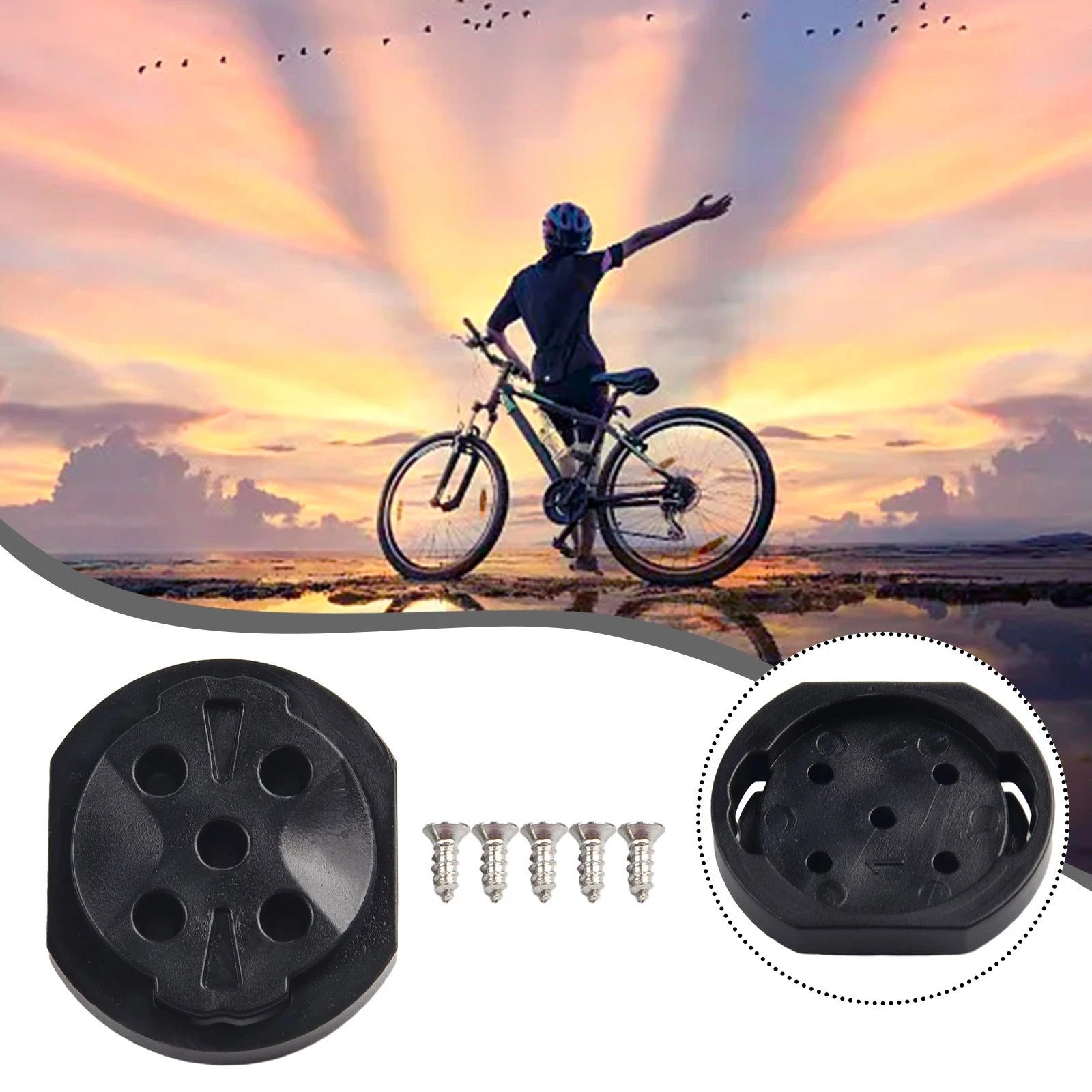 Bicycle Computer Bracket Mount for Garmin (Universal Fit)