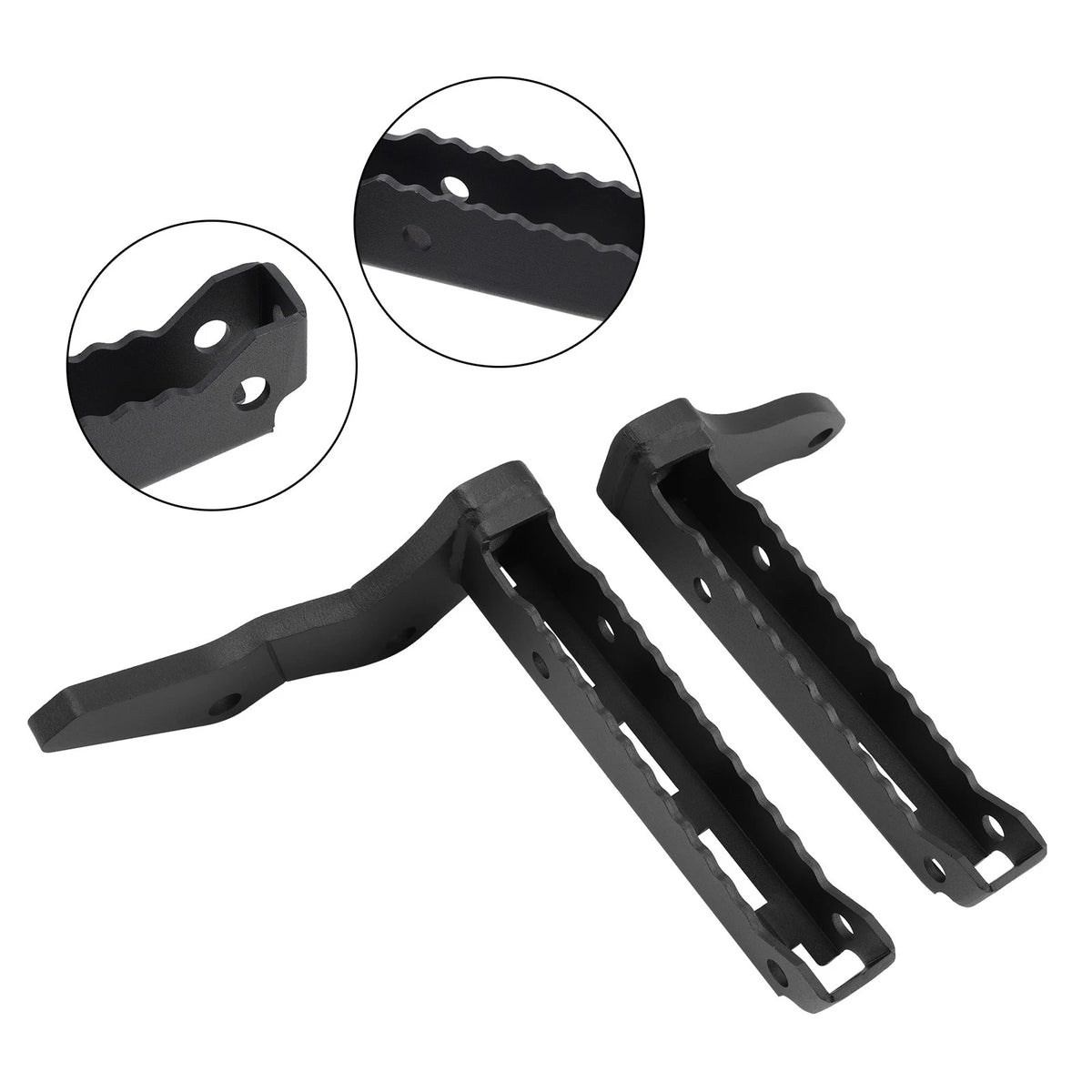 Set of 2 Foot Pegs Kit for Yamaha Banshee 350 (1987–2006)