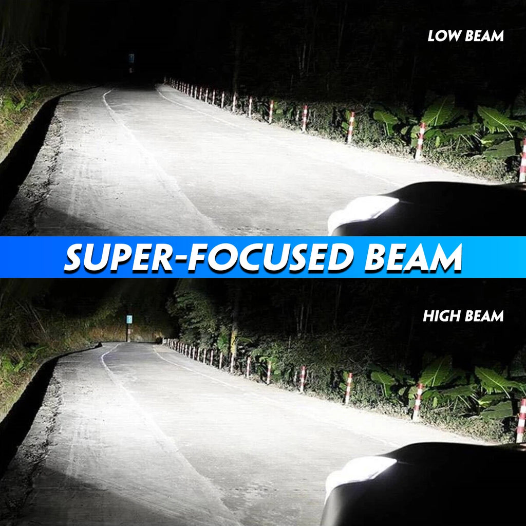 2X 9006 LED Headlight Bulbs for 6500K White