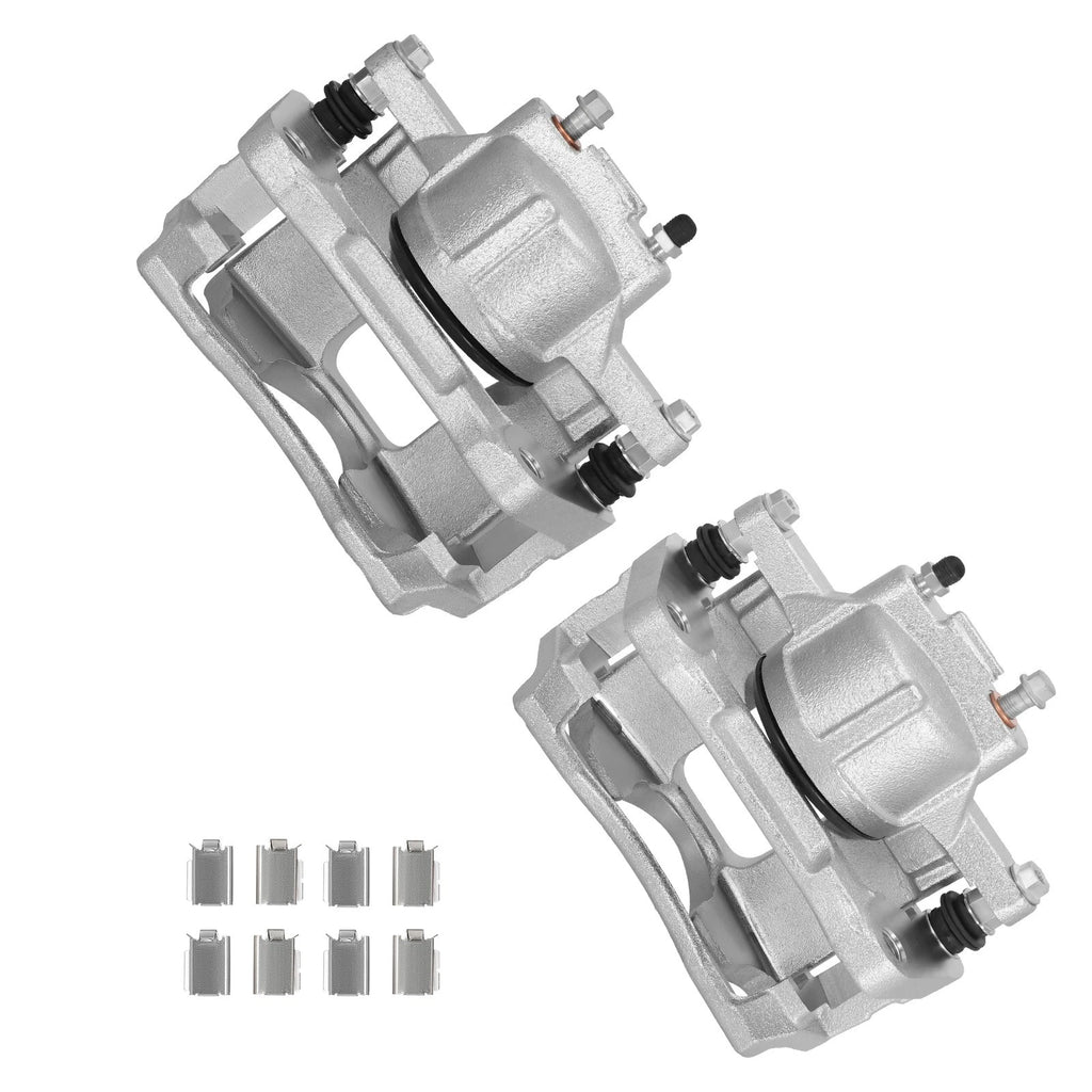 Front Left Right Brake Calipers w/ Bracket for Dodge Nitro Jeep Liberty Wrangler (2007–2012)