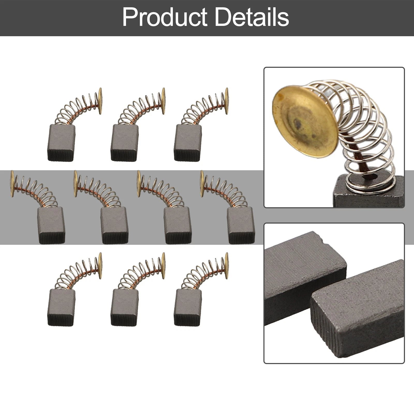10Pcs Carbon Brushes for 251 Marble Machine