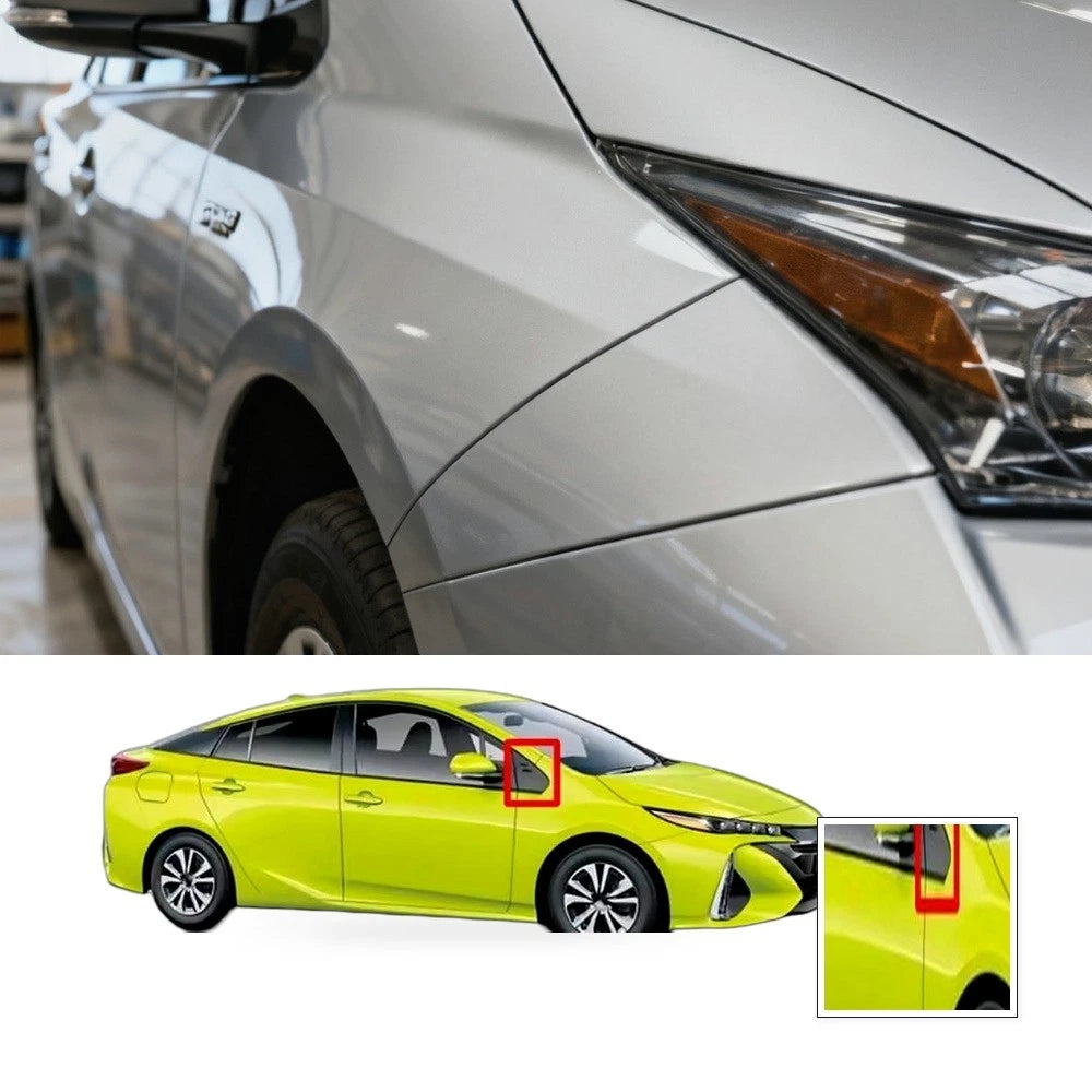 Mirror Triangle Cover for Toyota Prius (2016–2020) Gloss Black
