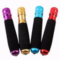Adjustable Fishing Rod Handle with Metal Components for Long Use