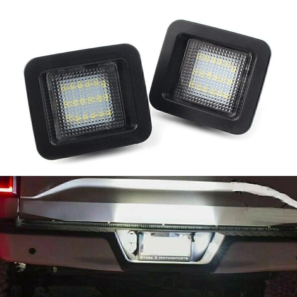 2X LED License Plate Light Bulb for Ford F150 (2015–2018)
