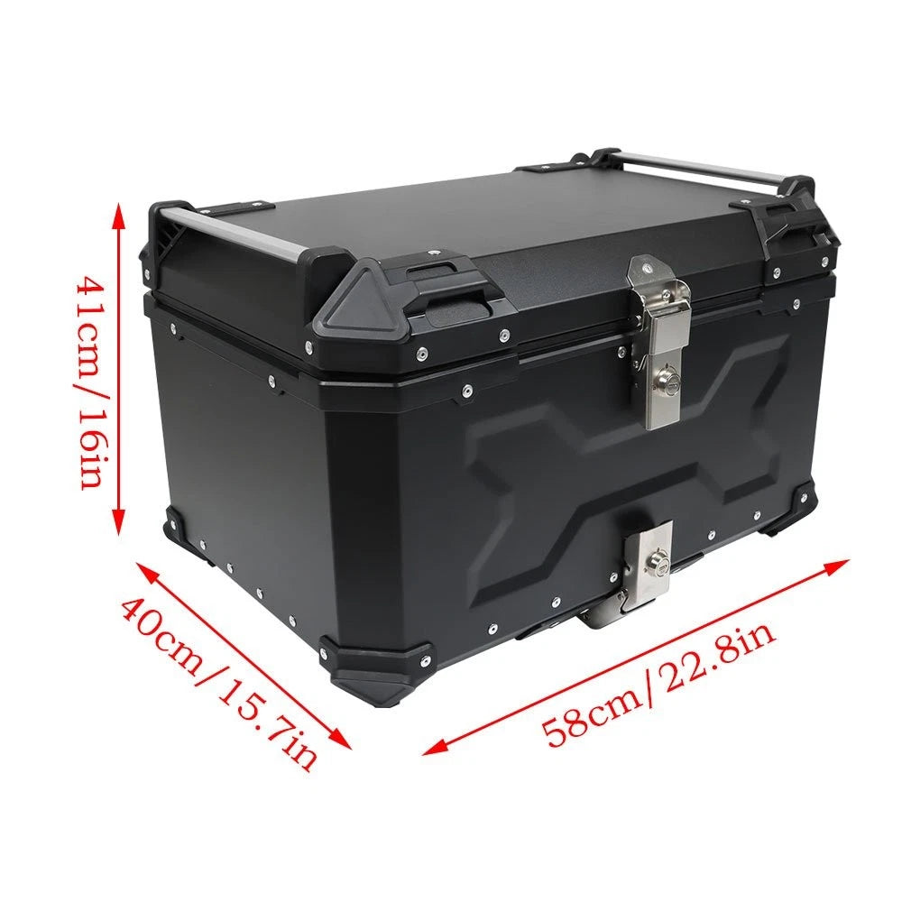 65L Waterproof Motorcycle Top Case for Scooter (Universal Fit)
