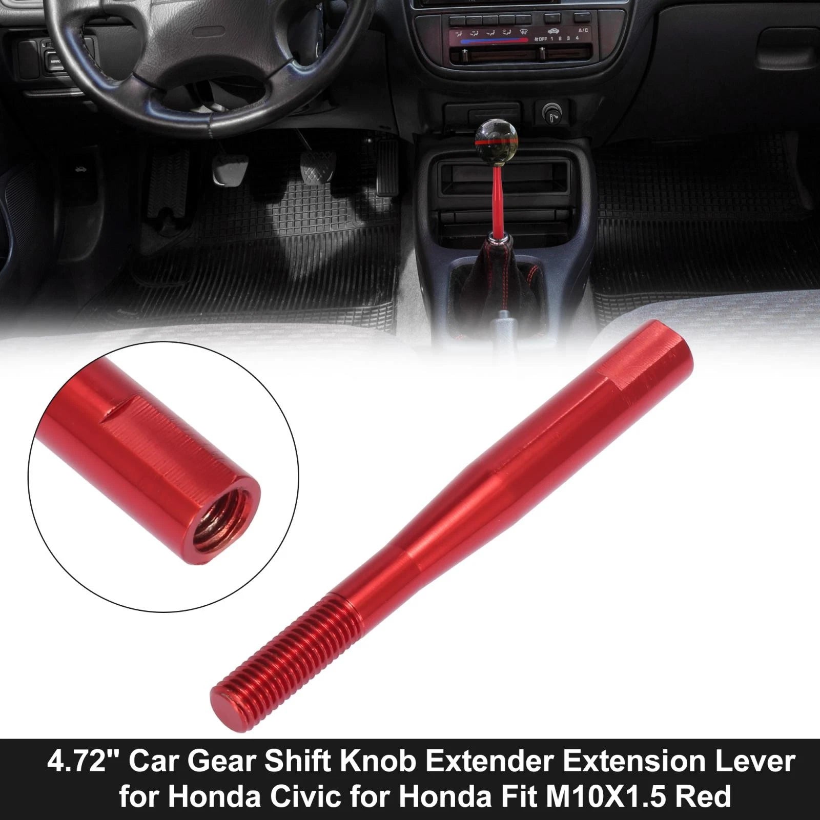 Gear Shift Knob Extender Lever Replacement for Honda Civic Fit (2016–2023)
