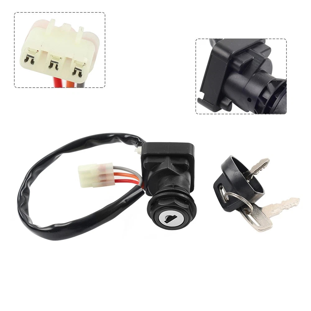 Ignition Key Switch 3430-040 for Arctic Cat 250 300 400 500 (2000–2007)