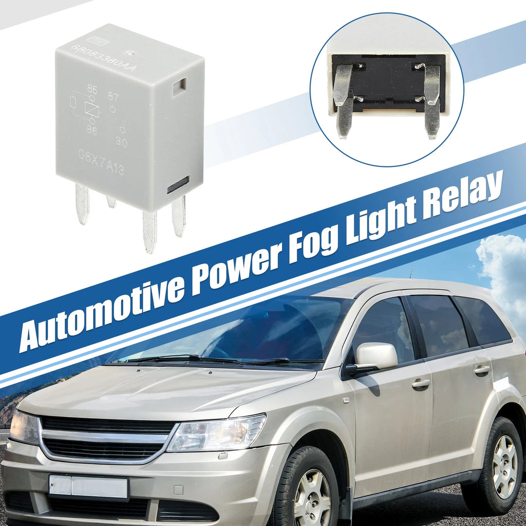 12V Power Relay 4 Pin 35A Replacement for Dodge Ram Jeep (2002–2024)