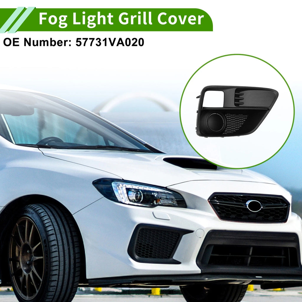 1pc Right Front Fog Light Grill Replacement for Subaru WRX (2015–2017)