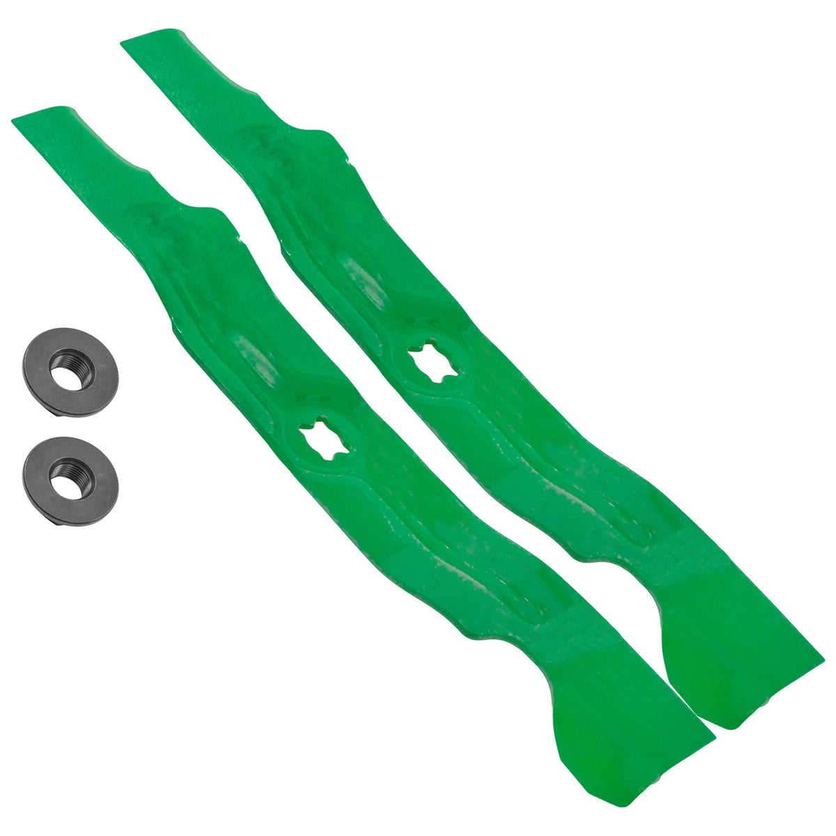 Deck Blade and Nut Replacement for Troy-Bilt TB WC33 XP (33 in) (2017–2017)
