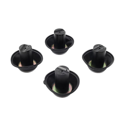 4 Pcs Membrane Diaphragm Carburetor Vacuum Pistons For Yamaha XJR400 1993-2000