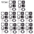 10x Carburetor Rebuild Kit for Stihl 020 024 028 (RK-13HU RK-14HU)