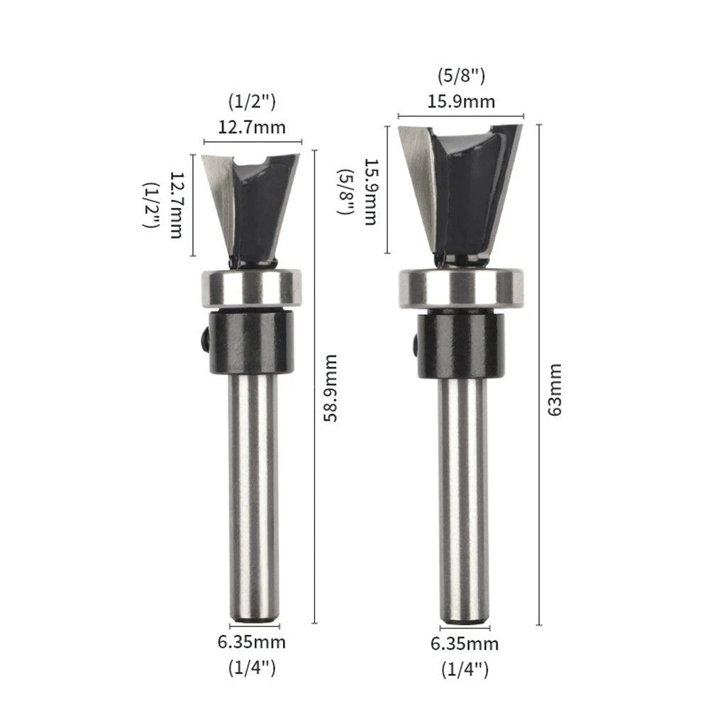 Dovetail Bit for Drawer Making - Anti Kickback Design