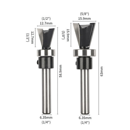Dovetail Bit for Drawer Making - Anti Kickback Design