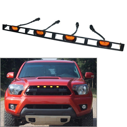 Front Grille Amber LED Lights for Toyota Tacoma (2012–2015)