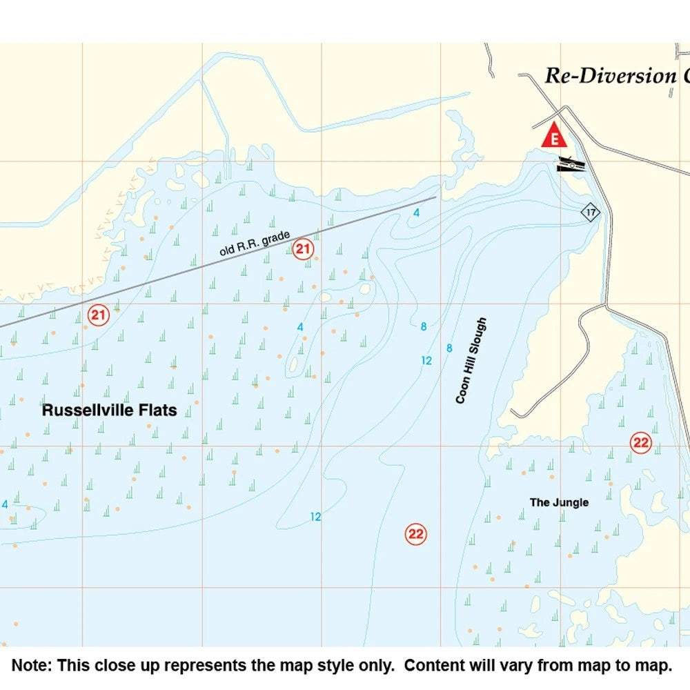 Fishing Map for Barren River Lake (2023)