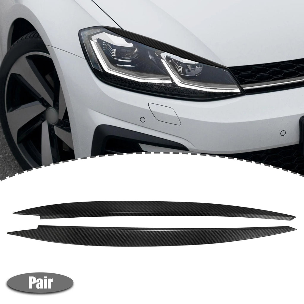 ABS Headlight Eyelid Stickers Pair for VW Golf (2005–2014)