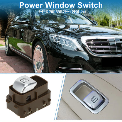 Power Window Switch Replacement for Mercedes-Benz E300 GLC300 S400 S500 (2016–2024)