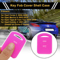 Silicone Car Key Case for Opel Corsa C (2000–2006) - 2 Buttons