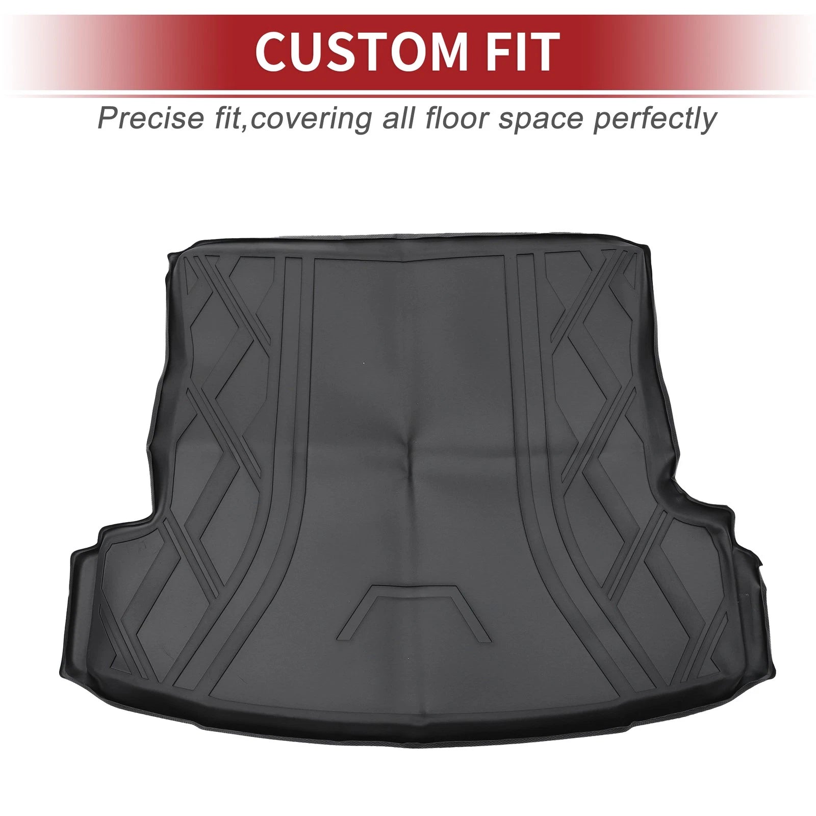 Rear Cargo Liner Trunk Mat for Volkswagen Jetta Sedan (2012–2018) Diamond