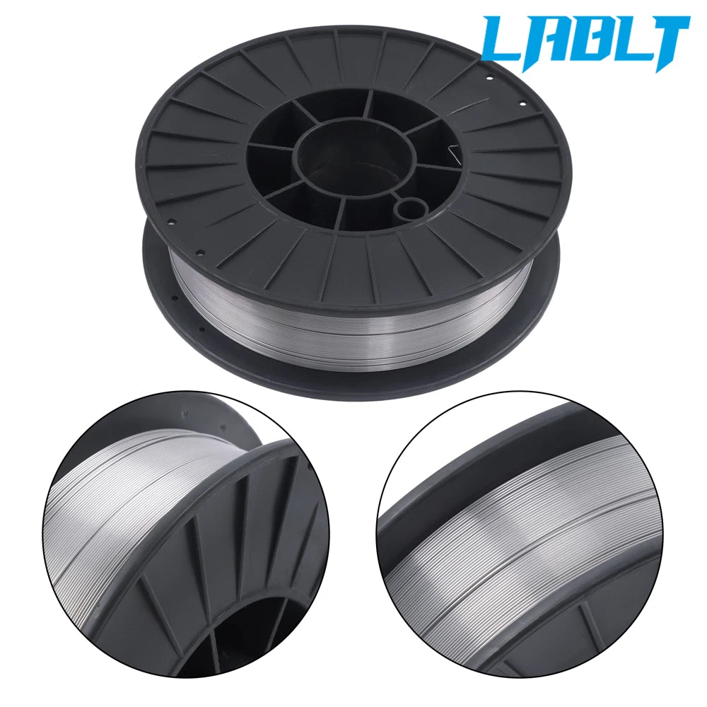 Set of 4 LABLT E71T-11 Welding Wire 0.03"/0.8mm Mild Steel 10 lb Each
