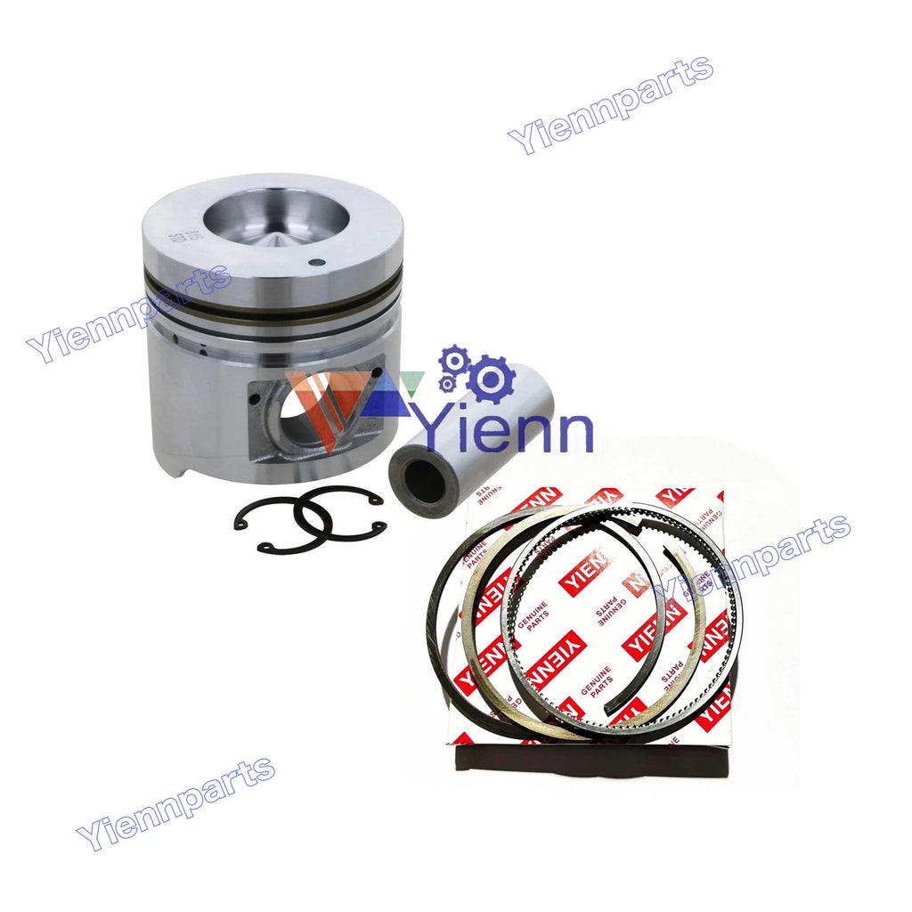 Piston Kit Ring for Mitsubishi MKM55 MKM65 MKM75 Tractor (S4S S4SD S4S-DT)