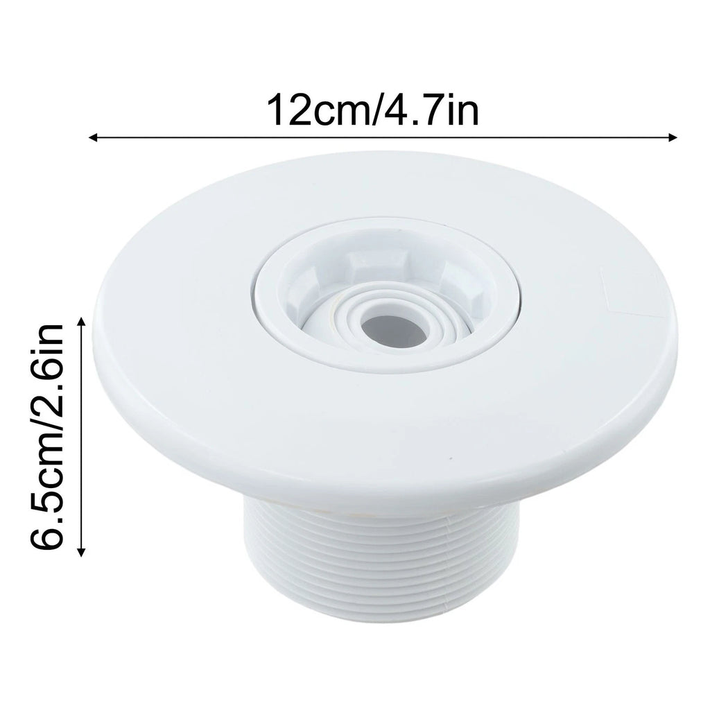 2 Inch Rotating Massage Nozzle with Adjustable Water Flow for Spa Removal Tool