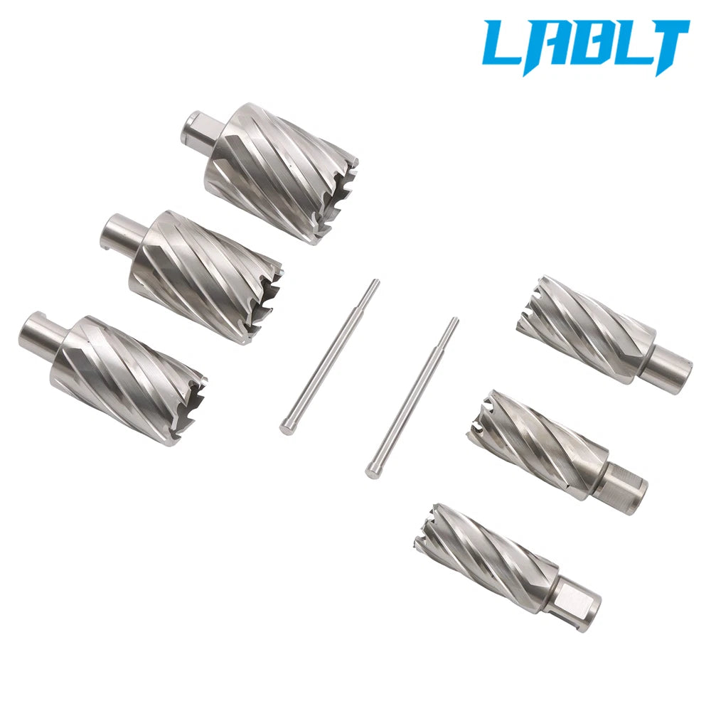 6-Piece Annular Cutter Set for Universal Magnetic Drill (2" Depth)