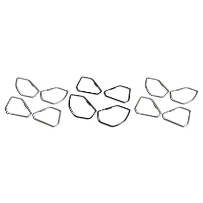 Chrome Door Speaker Sound Panel Cover Bezel for Toyota RAV4 (2019–2020)