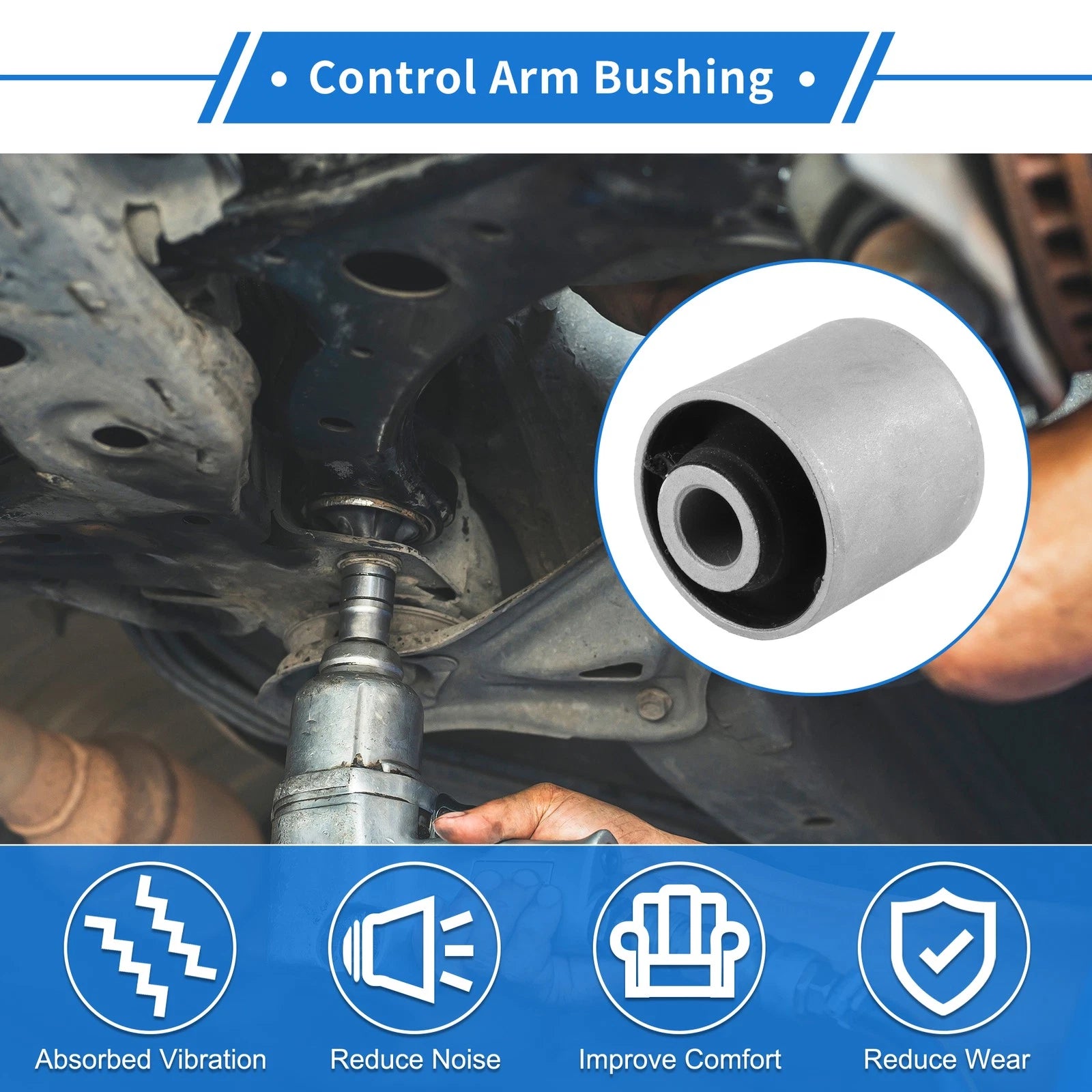 Rear Lower Control Arm Bushing Replacement for Subaru Forester Legacy (2009–2019)