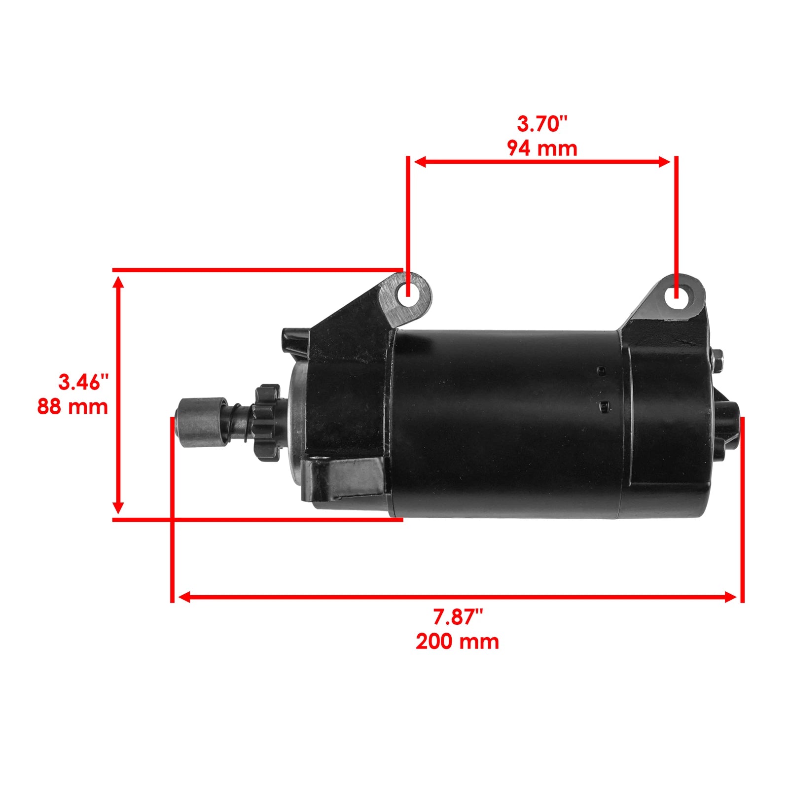 Starter for Yamaha C70TLR (2000–2001)