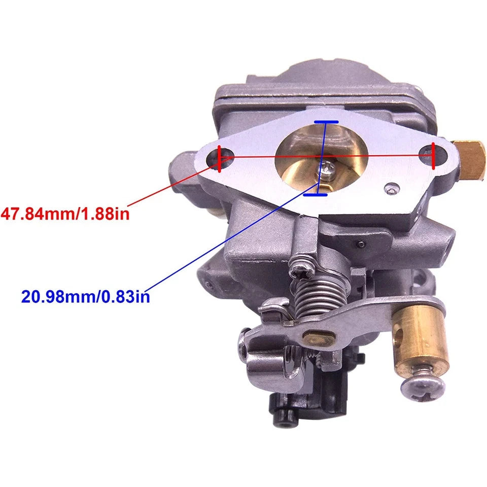Carburetor 6BV-14301-09 6BV-14301-10 for Yamaha 4HP 5HP (4-Stroke)