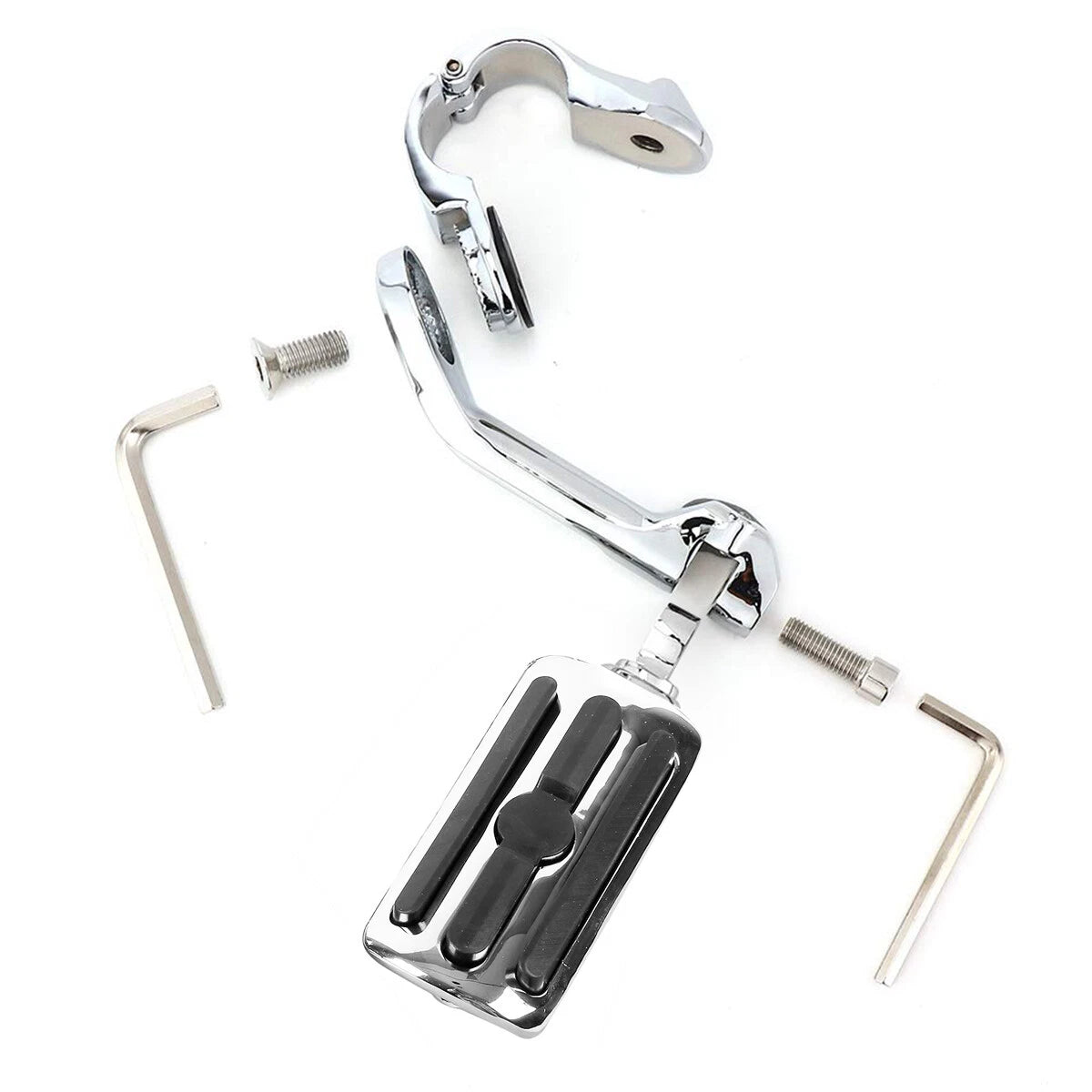 Engine Guard Bar Long Angled Foot Pegs for Harley Electra Glide (2009–2023)