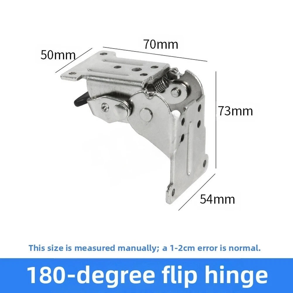 Heavy Duty 180 Degree Folding Hinge with Lock for Table Tops