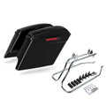5" Stretched Hard Saddlebags & Bracket for Harley Softail (1984–2017)