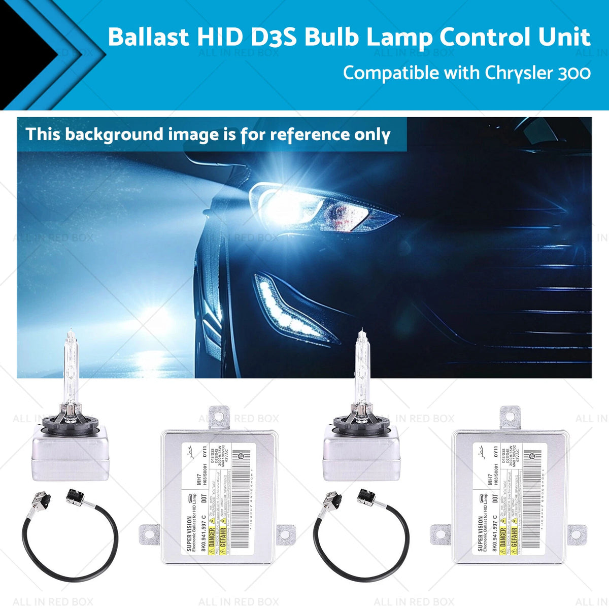 D3S HID Ballast Control Unit for Chrysler 300 (2011–2021)