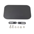 1pc CNC Black Side Number Plate Panel Cover for Motorcycle (Universal)