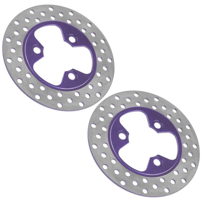 Front Left Right Brake Disc Rotor Set for Honda TRX450R Sportrax 2004–2009