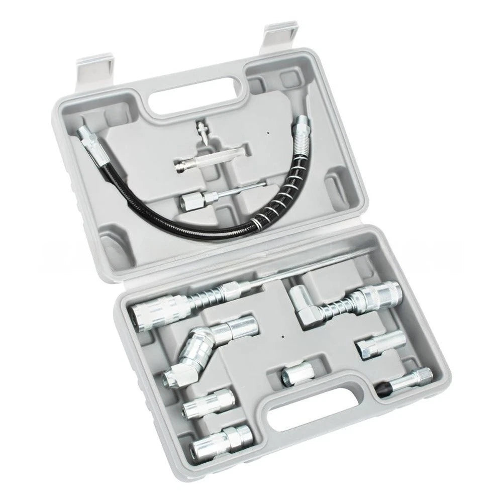 12 Piece Aluminum Lubrication Accessories Set for Brake and Suspension