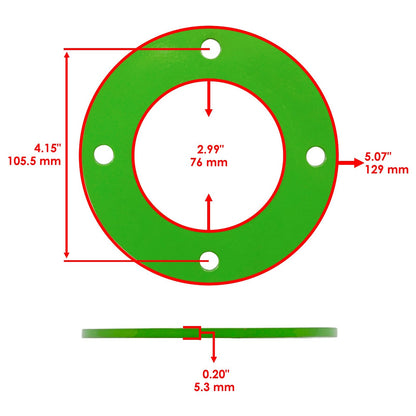 Spindle with Ring Heavy Duty Replacement for John Deere X300 X300R X304 (2000–2008)