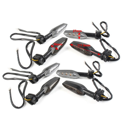 2X LED Turn Signal Indicator for Yamaha FZ 16 (2008–2016) - Clear