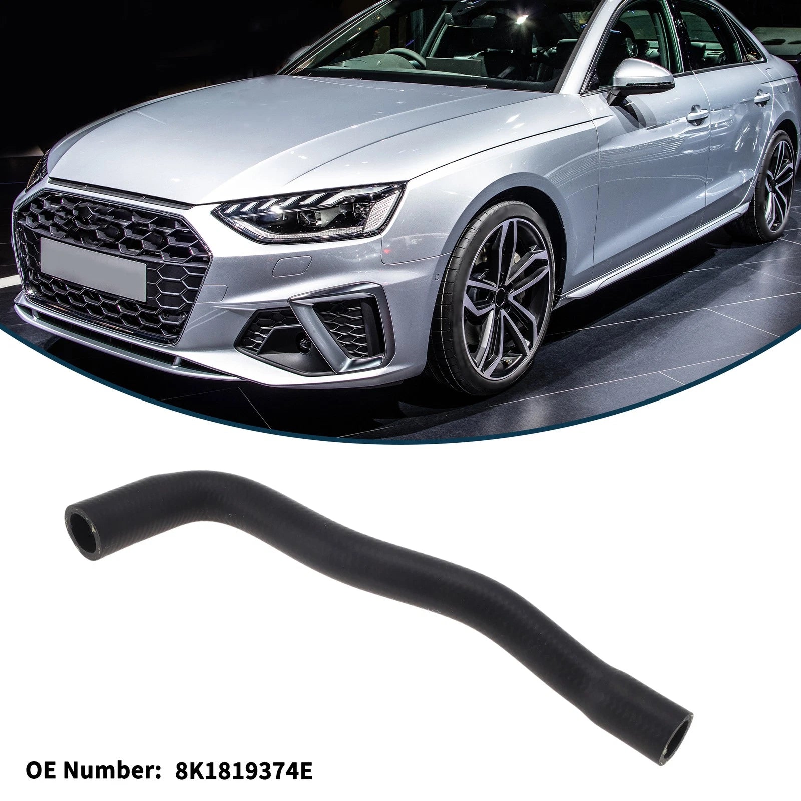 Radiator Hose Replacement for Audi A4 2.0L (2014–2016) Heating Water Pipe